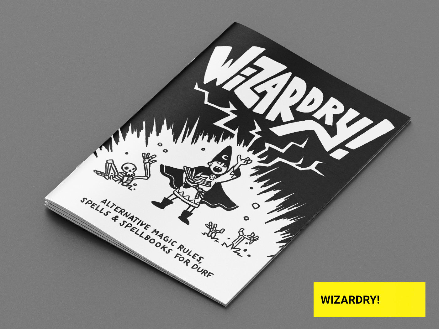 Wizardy! optional magic rules for DURF lightweight RPG by Emiel Boven