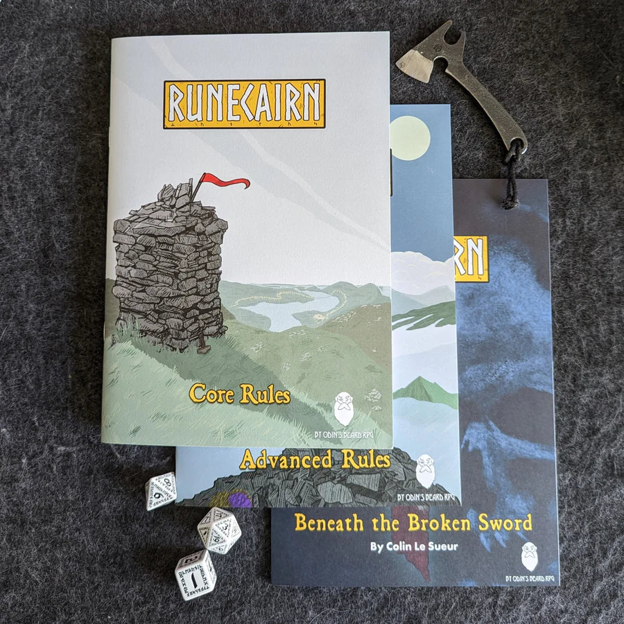 Cain Runes Runecairn Zine Collection – The Lost Bay Studio